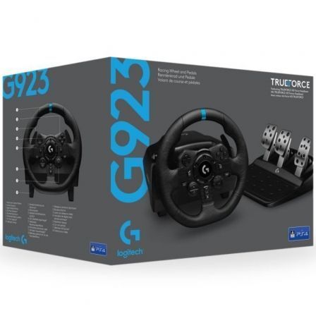 Logitech G G923 Volante y Pedales TRUEFORCE Negro